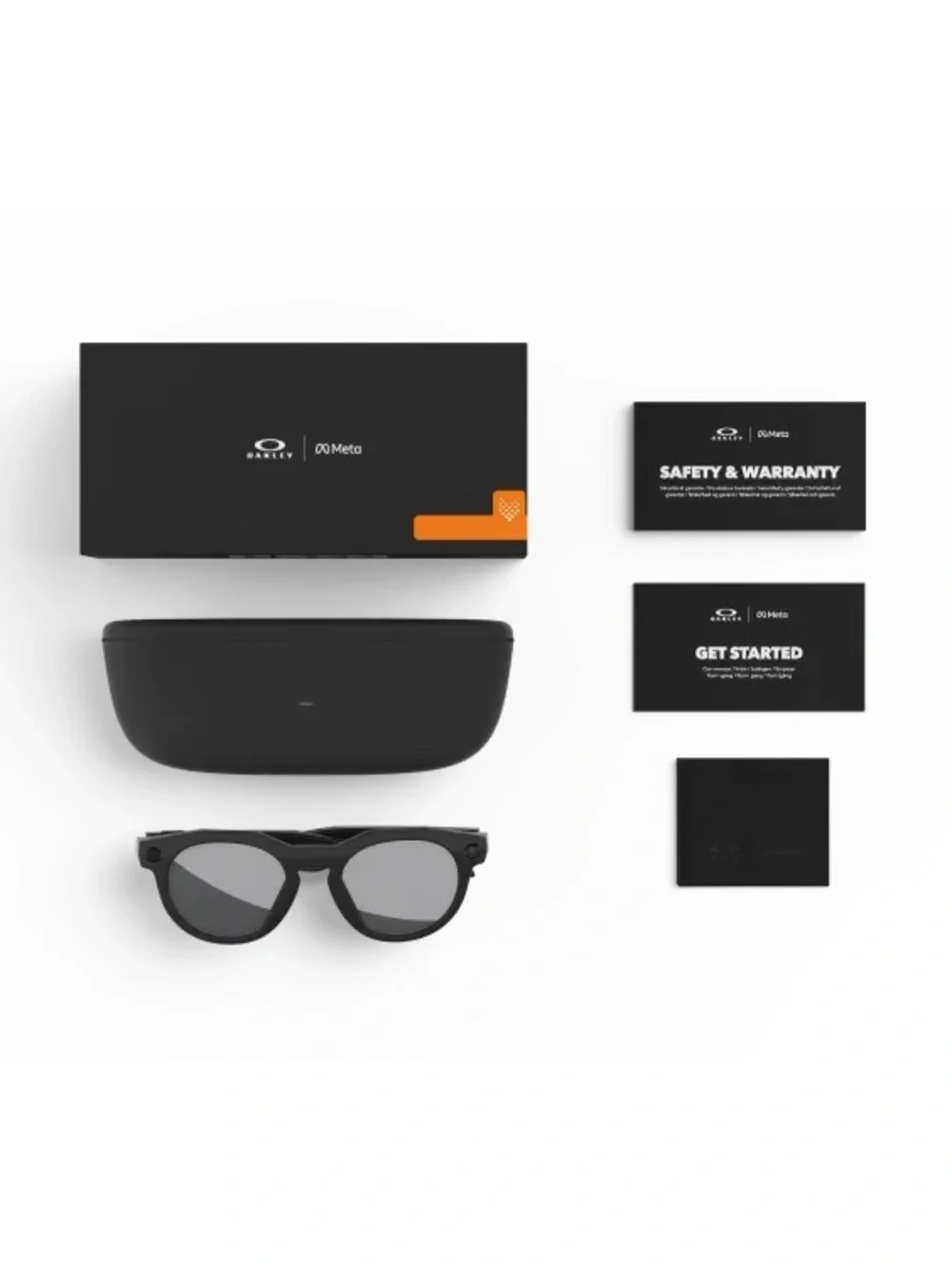 Oakley Black VR/AR Protective Sunglass Case & Accessories